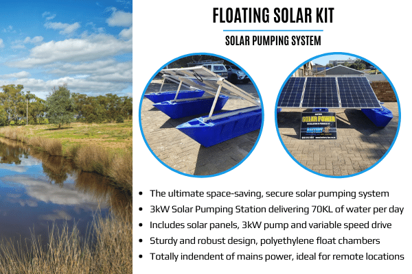 Solar Pump Power System for Agriculture by Battery-Tec Shelly Beach